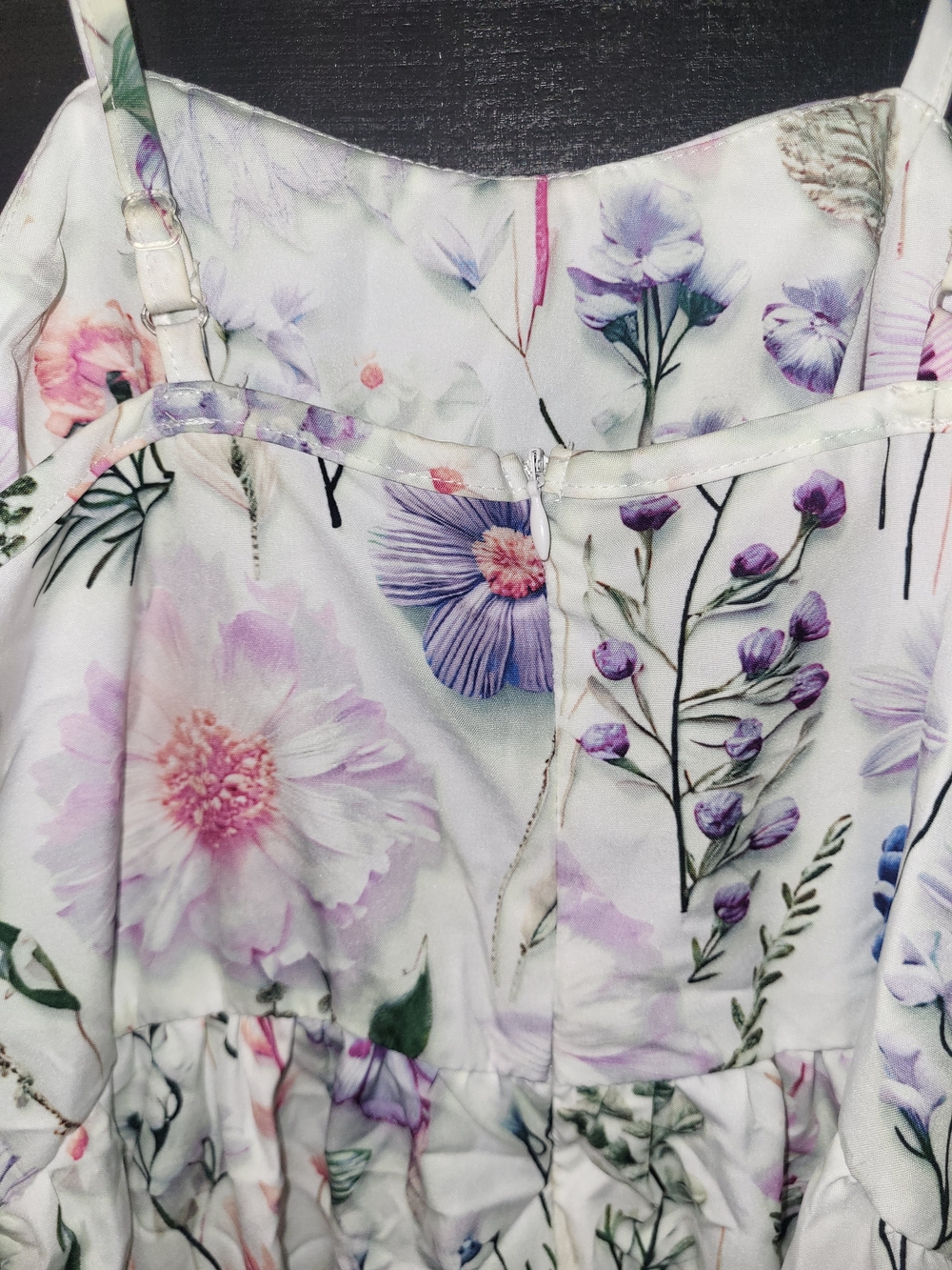 Floral Lavender & Pink Girls' Sundress